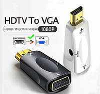 Адаптер HDMI to VGA (переходник) Конвертер эмулятор монитора