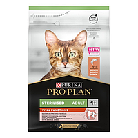 ProPlan CAT Sterilised Adult 1+ Vital Functions Salmon для котов с лососем 1,5кг
