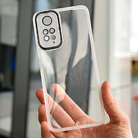 Силіконовий чохол Solid Color із захистом камери Xiaomi Redmi Note 9 White