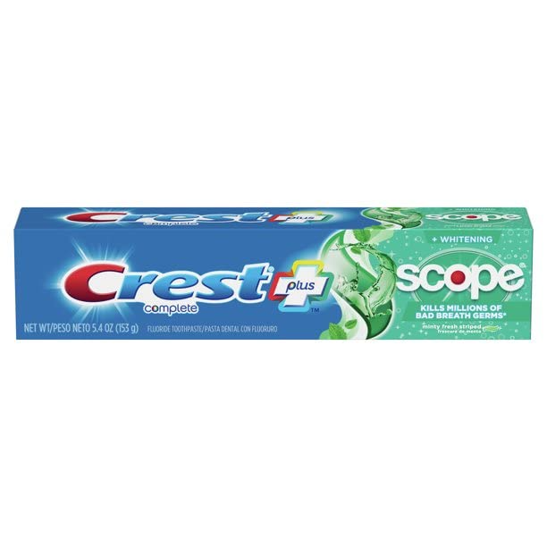 Зубна паста свіже дихання Crest Scope Toothpaste 153гр