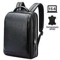 Рюкзак кожаный Bopai 61-122631C черный