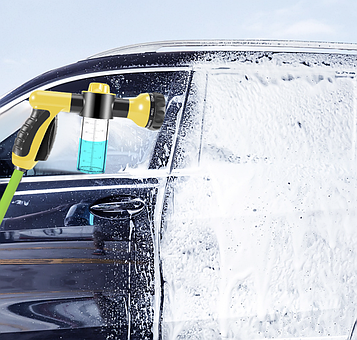 Піноутворюючий пістолет для авто 8 режимів / Водяний пістолет для миття авто / Пістолет для детейлінгу авто