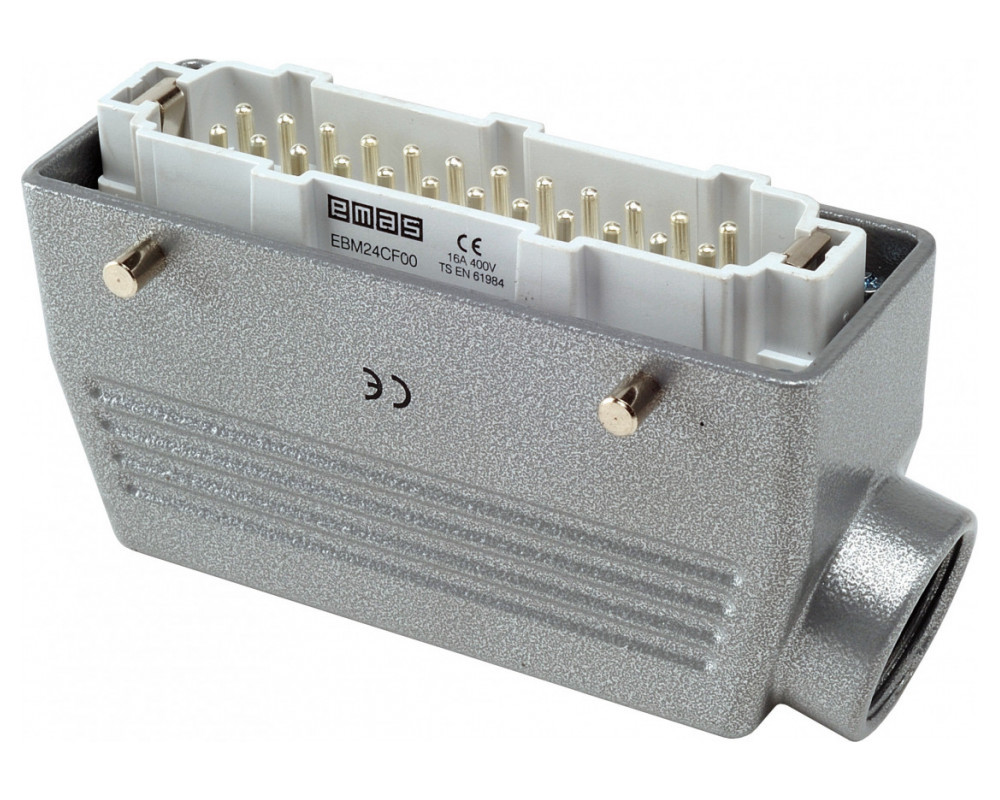 Корпус з вилкою / бічне введення (24 контакти), фото 1