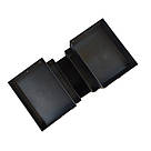 Кейс для б'юті-майстра, м'який з прозорим верхом, 28 х 20 х 25 см, Бежевий, фото 7