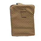 Кейс для б'юті-майстра, м'який з прозорим верхом, 28 х 20 х 25 см, Бежевий, фото 3