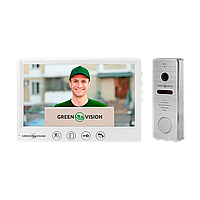 Комплект видеодомофона GreenVision GV-001-GV-057+GV-004 GV IGV