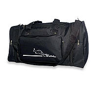 Дорожня сумка Wallaby 365 з розширенням до 10 см 2 бічні кишені розмір: 55(65)*30*25 см чорна