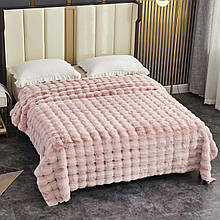 Покривало Vip Шиншила - Кролик Kvadrat 200*230 - пудра