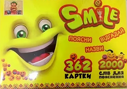 Настільна гра Smile Bombat Game (СМАЙЛ - українською мовою)