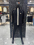 Чоловічий спортивний костюм Gucci CK6469 чорний S, XXL, фото 2