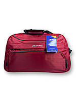 Дорожня сумка 30 л Jiliping 1 відділення 1 приховане відділення розмір: 28*50*22 см червона
