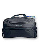 Дорожня сумка 30 л Jiliping 1 відділення 1 приховане відділення розмір: 28*50*22 см коричнева
