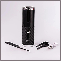 Плойка автоматическая беспроводная до 200 градусов портатичный стайлер для завивки волос с таймером Стайлер