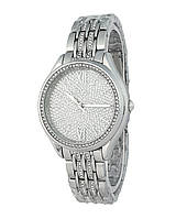 Женские классические наручные стрелочные часы с металлическим браслетом Skmei 2030 SI Оригинал