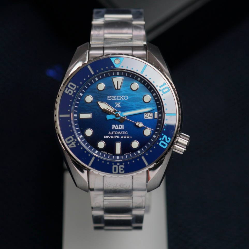 Чоловічій годинник Seiko SPB375J1 Prospex Great Blue Sumo Scuba PADI Special Edition