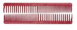Гребінець JRL для стрижки волосся червоний JRL-302RED, фото 3