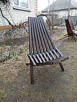 Кресло шезлонг деревянный Кентуки