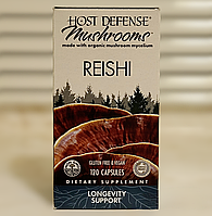 Грибы Рейши Fungi Perfecti Host Defense Reishi 120 капсул для поддержки сердца