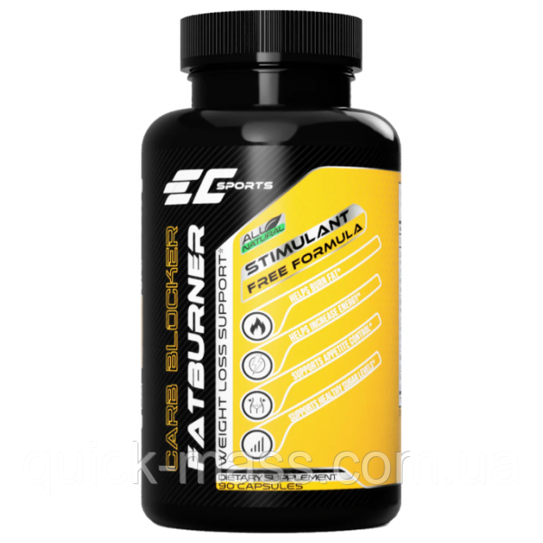 Комплекс для зменшення апетиту Earth's Creation Fat Burner and Sugar blocker - 90 капс