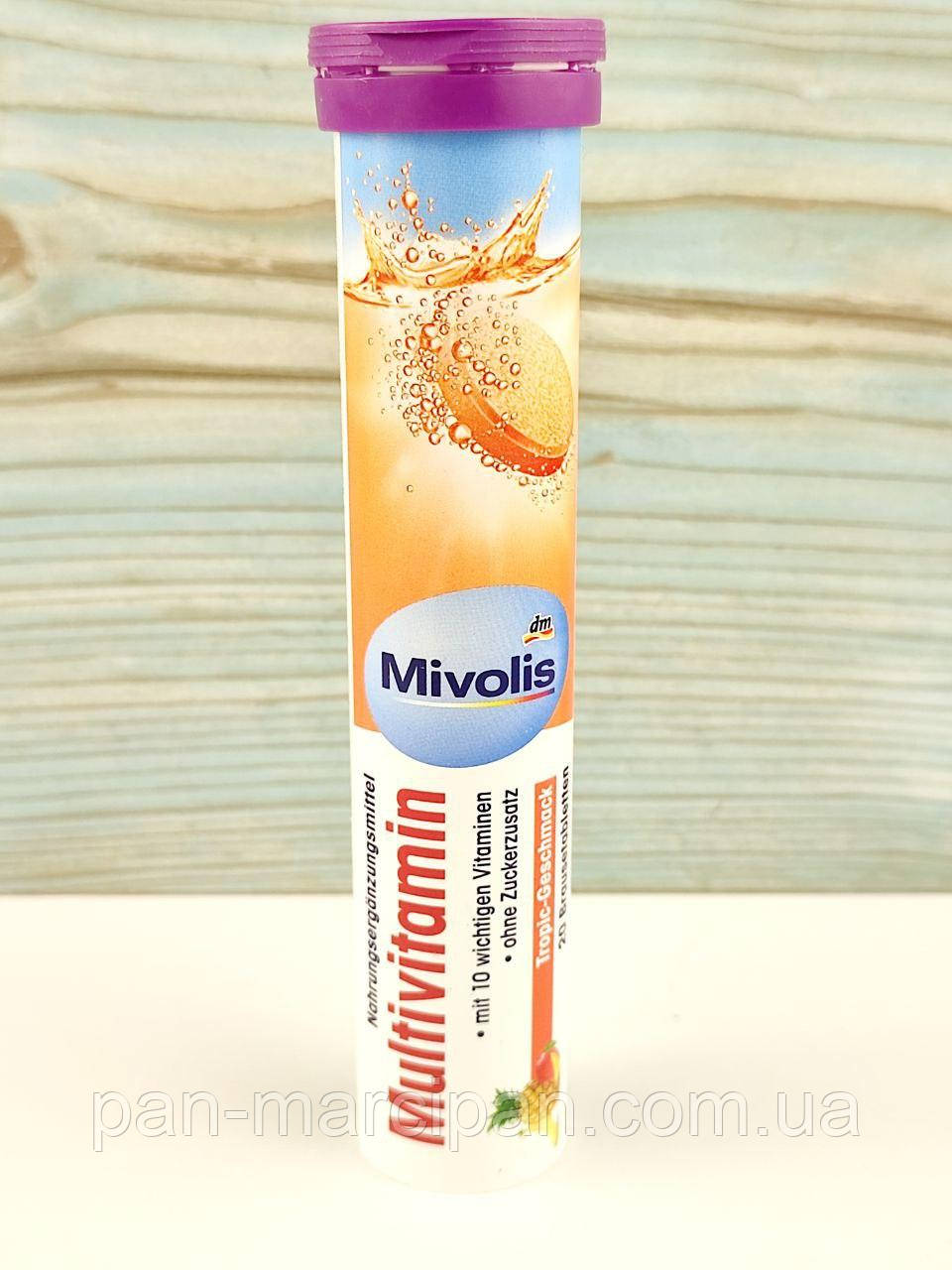 Вітаміни DM Mivolis Multivitamin Tropic-Geschmack 20шт