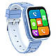 Дитячий смарт годинник-телефон Smart Baby Watch XO H130 4G GPS WiFi Блакитний, фото 4