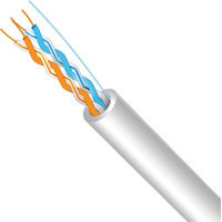 Кабель мережевий FinMark UTP 500м CAT5e 2P 24AWG PVC W Pull Box (053981)