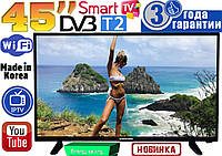 Скидка! Телевизоры Samsung SmartTV 45" 4K 3840x2160! LED, IPTV, T2,WIFI,USB