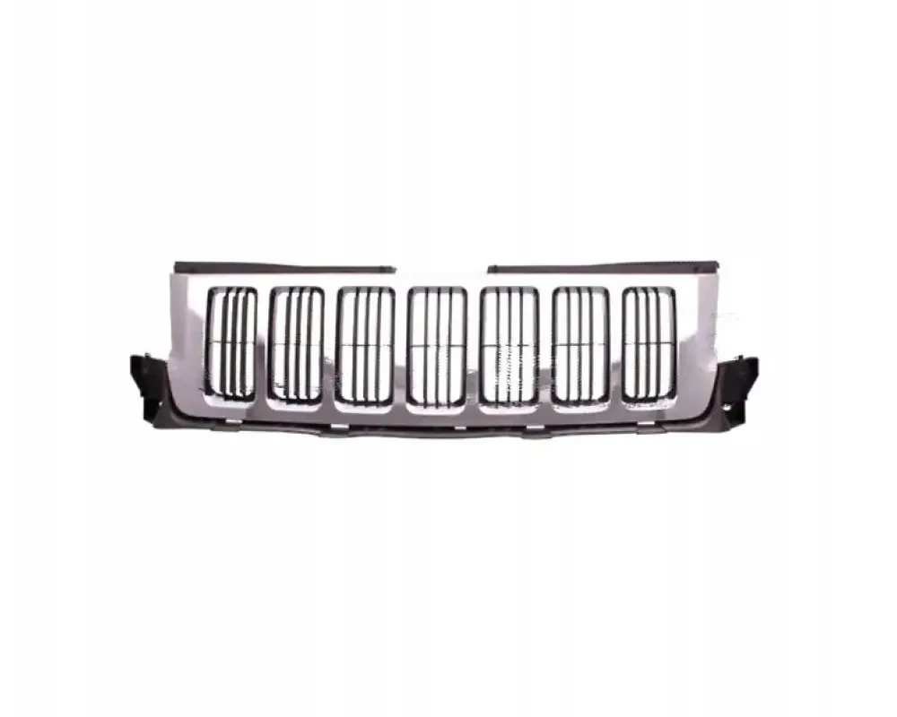 Решітка радіаторна Jeep Grand Cherokee 1113 (Китай) хром/чорна 55079377AC
