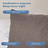 Подушка "SLEEPCOVER LIGHT" 50*70 см (650г) (microfiber) Капучино, фото 5