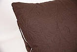 Подушка "SLEEPCOVER LIGHT" 50*70 см (650г) (microfiber) Коричневий, фото 4