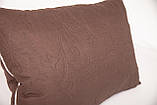 Подушка "SLEEPCOVER LIGHT" 50*70 см (650г) (microfiber) Коричневий, фото 5