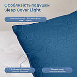 Подушка "SLEEPCOVER LIGHT" 50*70 см (650г) (microfiber) Синій, фото 8