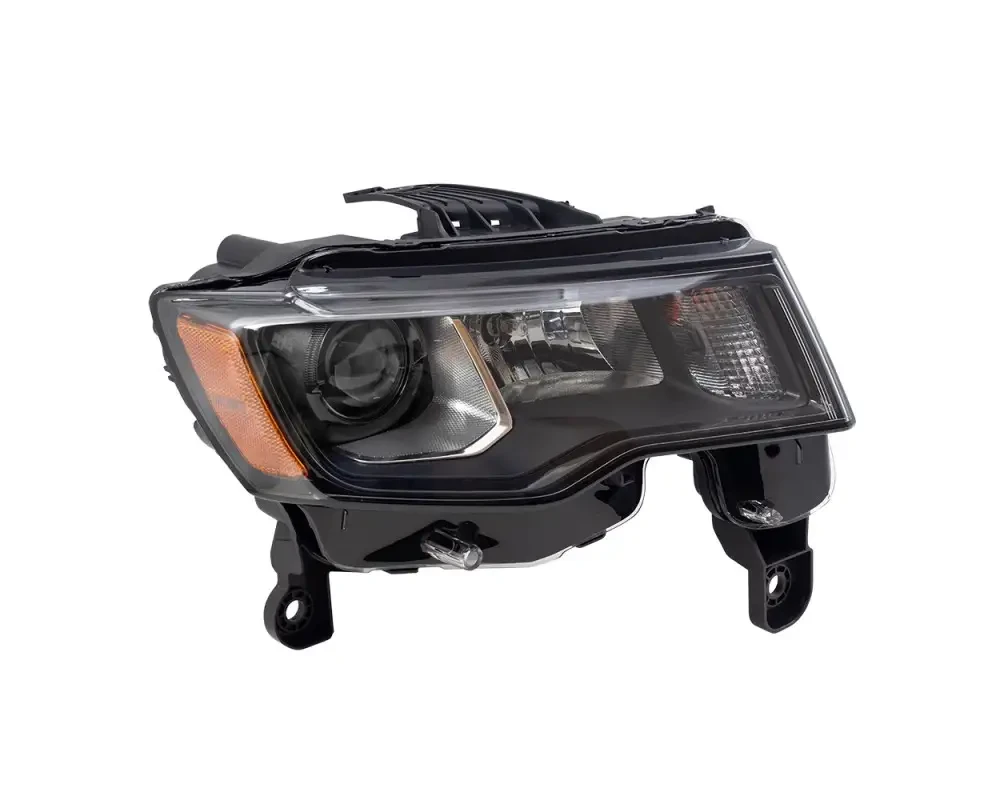 Фара права Jeep Grand Cherokee 16-18 (Depo) чорна, механічна 68266646AB