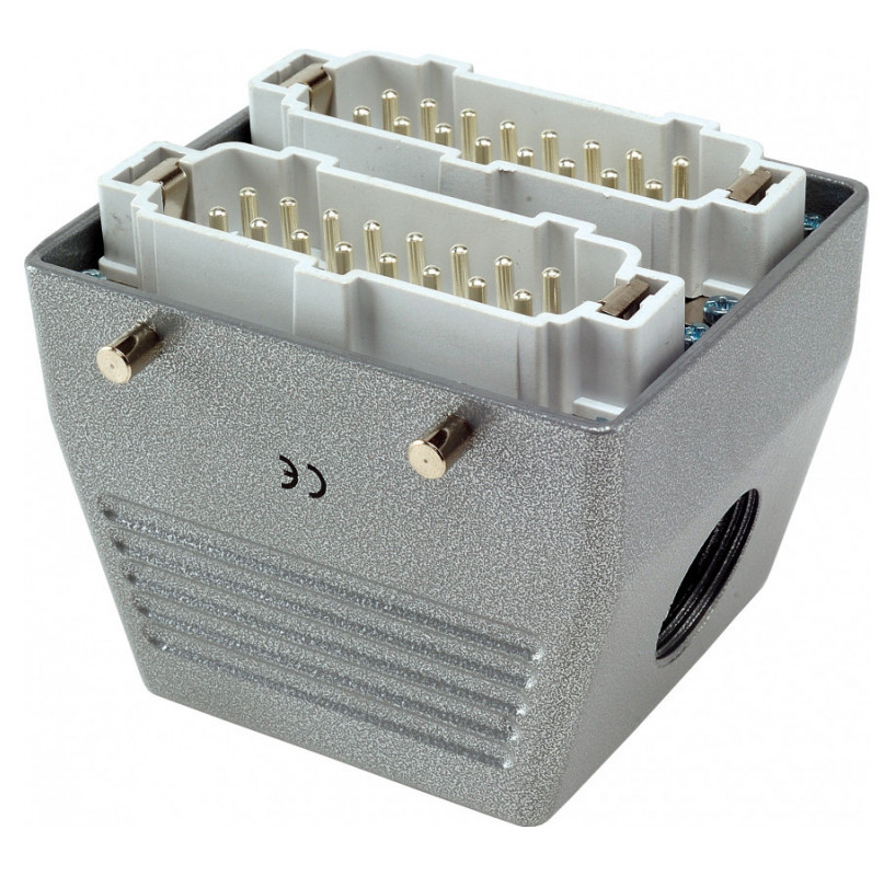 Корпус з вилкою / бічне введення (32 контакти), фото 1