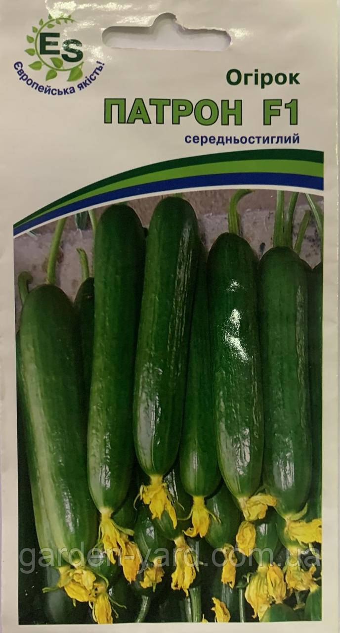 Насіння огірок Патрон F1 10нас. ElitaSeeds