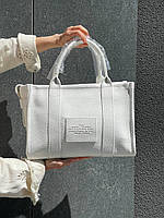Сумка Marc Jacobs The Large Tote Bag White Leather