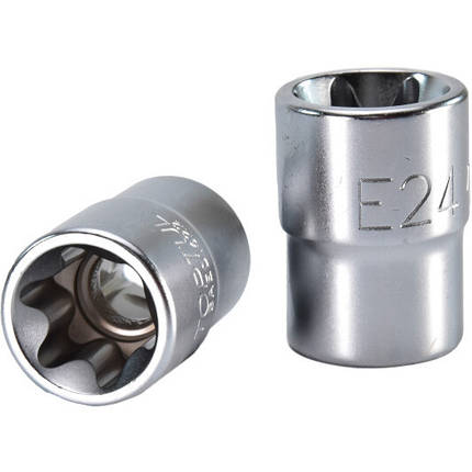 Набір головок Торкс 1/2" E10-E24 9eд. GAAG0901 TOPTUL, фото 3