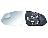 Зеркальный элемент левый Hyundai Accent V 18- (Китай) обогрев, угол слепой зоны