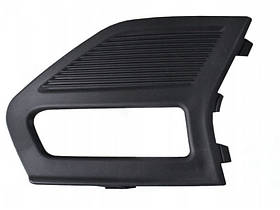 Решітка бампера ліва Ford Fusion, Mondeo 19- SE/SEL (Тайвань) з отвором, матова текстура