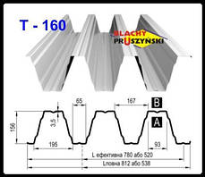 Профнастил Т 160 (У) Blachy Pruszynski, фото 3