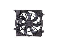Диффузор в сборе радиатора Hyundai Tucson 15-18: 18-, Kia Sportage QL 15-18, 18- (Тайвань) двигатель 1.6, 1.7L