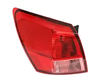 Фонарь (стоп) левый наружный Nissan Qashqai 06-09 (TYC) 26555JD000