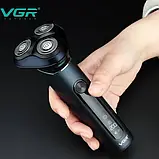 Електробритва акумуляторна для бороди VGR V-310, фото 3