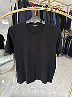Мужская футболка Jean Piere 8107-1 Турция (батал) 6-8XL черная