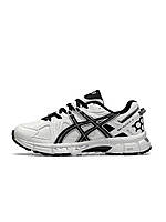 Мужские кроссовки ASICS GEL KAHANA 8 White Black белый спортивные кроссовки асикс гель кахана 8 демисезонные