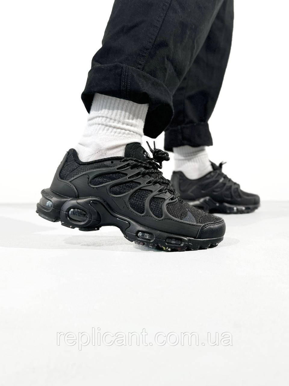 Чоловічі кросівки Nike Air Max TN Terrascape Plus Triple Black кросівки Nike