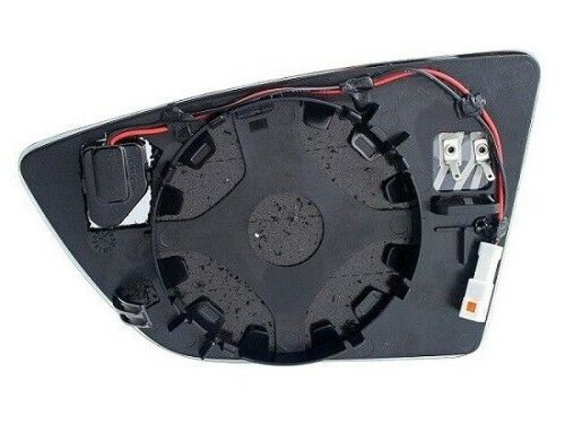 Дзеркальний елемент правий Seat Leon 17-20, Ibiza 17-, Arona 17- (Китай) обігрів, датчик 6F0857522, фото 1