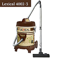 Строительный, мощный пылесос Lexical LVC-4002-3 для сухой уборки с контейнером и фильтром