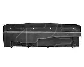 Брудозахист (пильник) переднього бампера Nissan NV200 09-16 (Тайвань) пластик