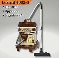 Промисловий пилосос Lexical LVC-4002-3 вакуумний без мішка з великим пилозбірником 25 л 2200 Вт